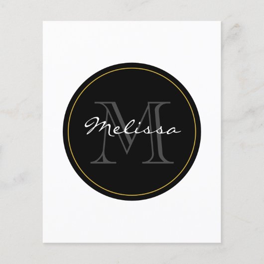 monogram 3 template (Front)