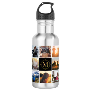 Monogram 8 Frame NGL III Stainless Steel Water Bottle