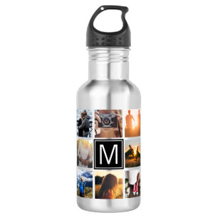 Monogram 8 Frame NGL Stainless Steel Water Bottle