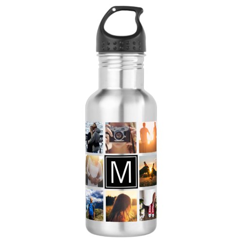 Monogram 8 Frame NGL Stainless Steel Water Bottle