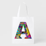 Monogram A Absolution Grocery Bag