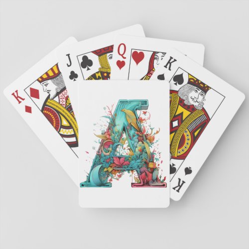 Monogram A Allure Playing Cards