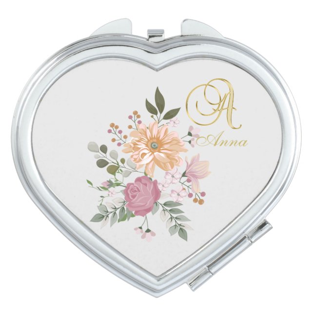 Monogram A Compact Mirror (Front)