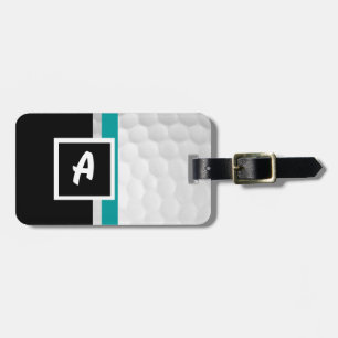 Monogram A Golf Ball Luggage Tag