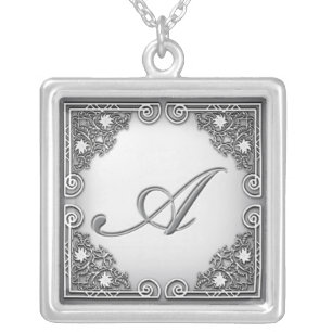 Monogram "A" Necklace