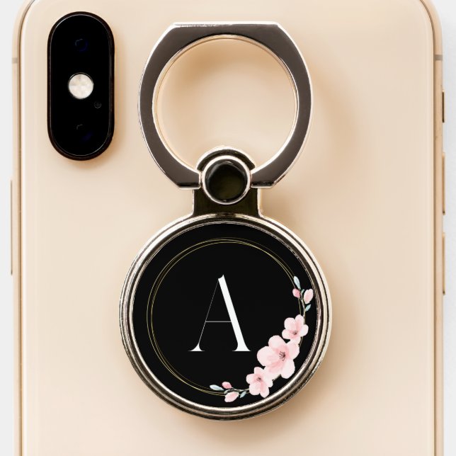 Monogram-A Phone Grip (Close Up)