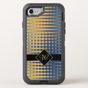 Monogram Abstract OtterBox Defender iPhone SE/8/7 Case
