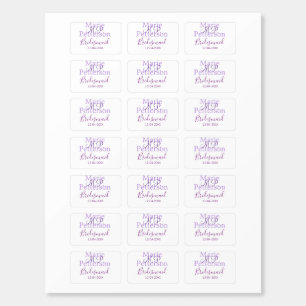 Monogram add name letter bridesmaid wedding maids matchboxes