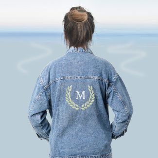 Monogram and Laurel Wreath