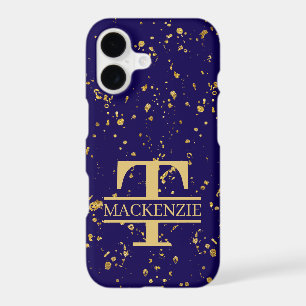 Monogram and Name Personalized Custom iPhone 17 Case