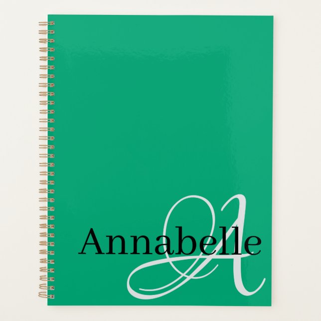 Monogram and Name Planner (Front)