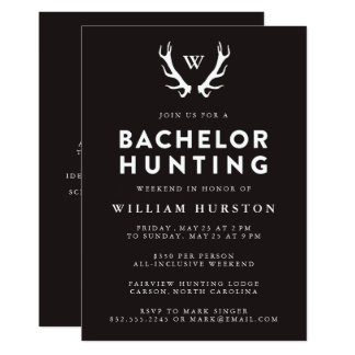 Bachelor Party Invite