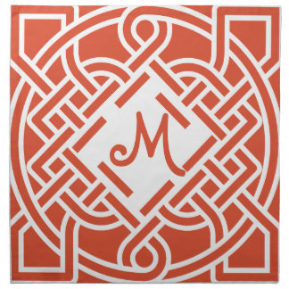 Monogram Any Color Celtic Knot Cloth Napkin