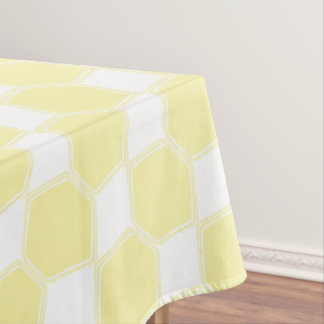 Monogram Any Color Geometric Pattern Tablecloth
