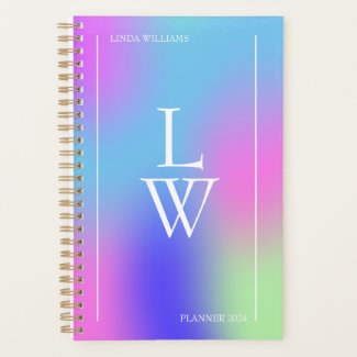 Monogram Appointment Book 2024 Modern Business