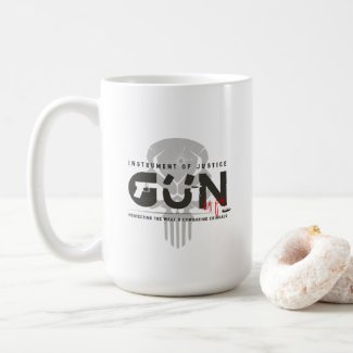 Monogram Art of Gun | #15 Classic Mug