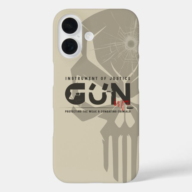 Monogram Art of Gun | Case-Mate iPhone Case (Back)