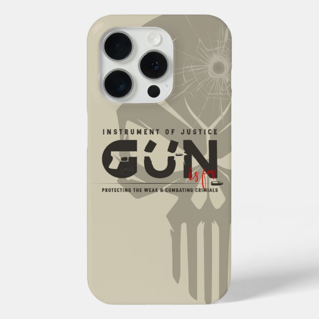 Monogram Art of Gun | Case-Mate iPhone Case (Back)