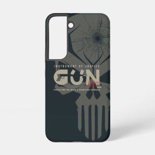 Monogram Art of Gun (Dark mode) Samsung Galaxy S22 Case