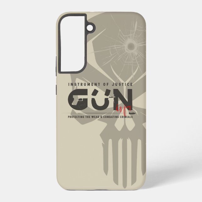 Monogram Art of Gun | Samsung Galaxy Case (Back)