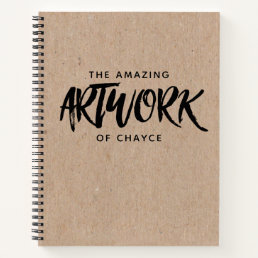 Monogram Artist Sketchbook Notebook