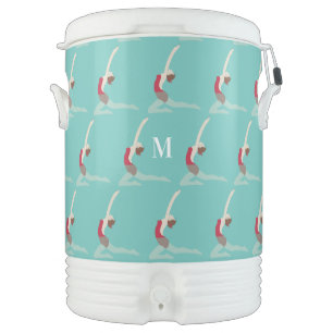 Monogram Artistic Swimming Beverage Cooler