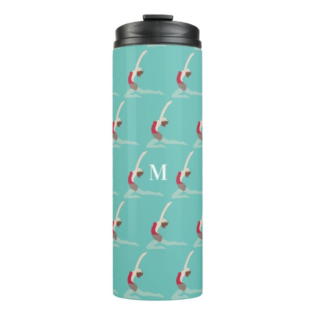 Monogram Artistic Swimming Thermal Tumbler (Front)