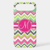 Monogram Aztec Andes Tribal Mountains Chevron Case-Mate iPhone Case (Back)
