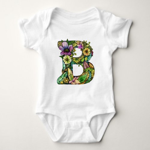 Monogram B Bountiful T_Shirt Baby Bodysuit