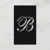 Monogram B businesscards Business Card