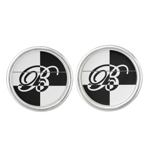 Monogram B Cufflinks