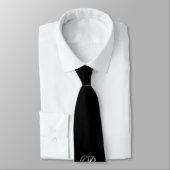 Monogram B necktie (Tied)