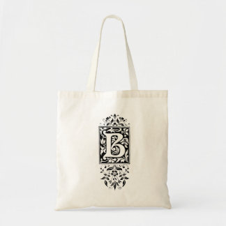 Monogram "B" Tote Bag