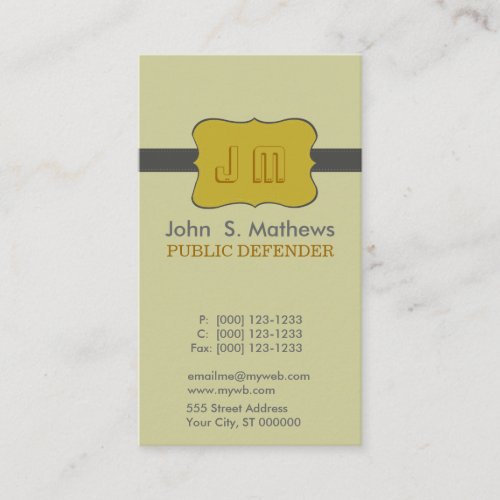Charming Designs Business Card Template