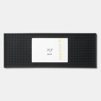 Monogram Bar Mat