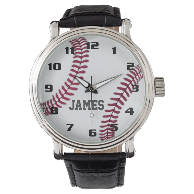 Monogram Baseball Watch (Front)
