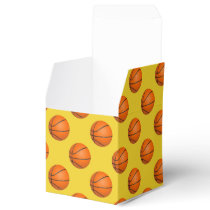 Monogram Basketball Sports Pattern Favor Boxes