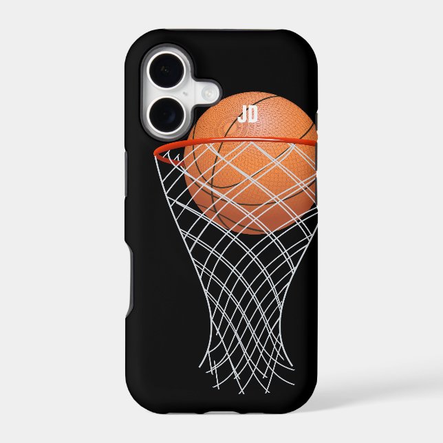 Monogram | Basketball Winner Iphone Case (Back)