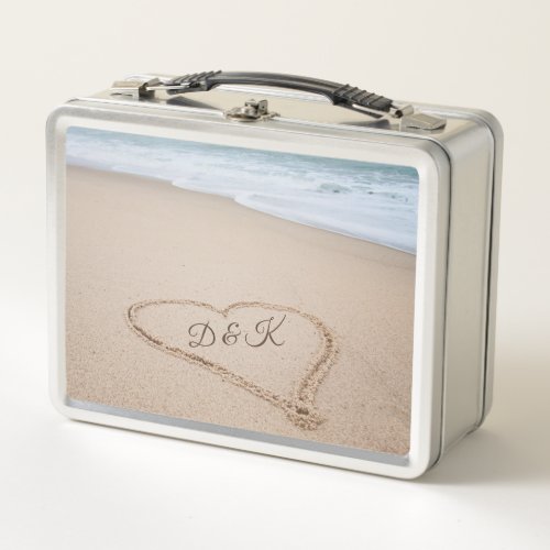 Monogram  Beach Love I Metal Lunch Box
