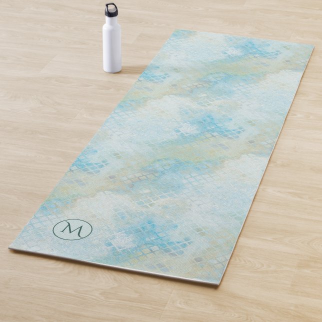 Monogram Beach Pattern Yoga Mat (In Situ)