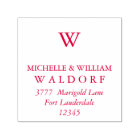 Monogram Berry Laurel Branches Return Address