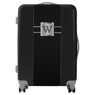 Monogram Black and Silver Luggage
