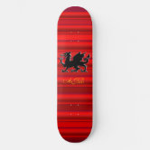 Monogram Red Skateboard