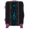 Monogram Black Rainbow Music Note Pattern Luggage