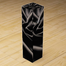 Monogram black velvet and customizable name