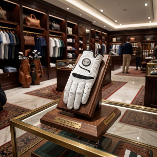 Monogram Blue Chains Golf Glove