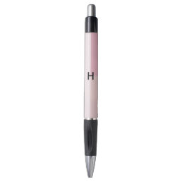 Monogram Blush Pastel Pale Pink Colorblock Pen