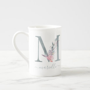 Details about   Personalised Initial Mug Gold Shimmer Any Letter Floral Alphabet Tea Coffee Hot 