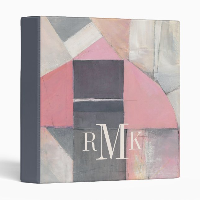 Monogram | Blushing Bride Binder (Front/Spine)