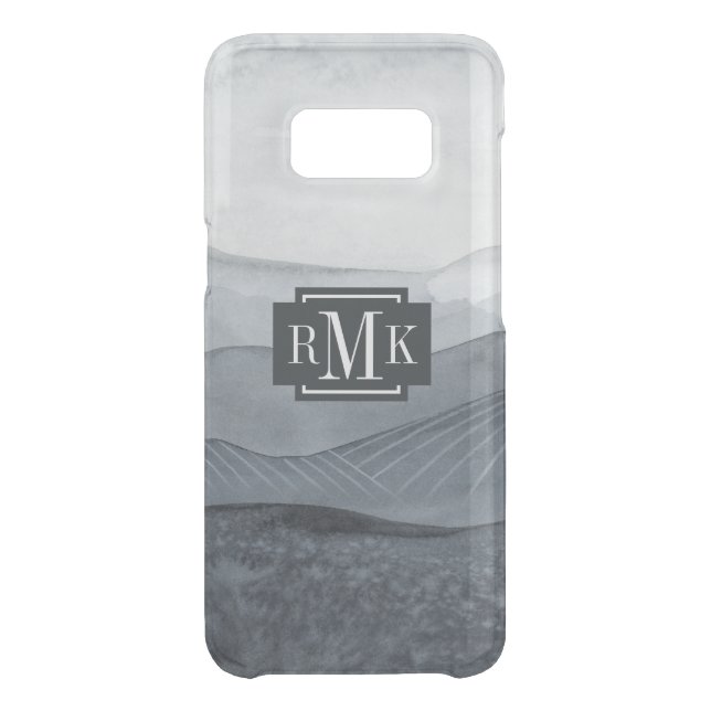 Monogram | Blustering Grey Valley Uncommon Samsung Galaxy Case (Back)